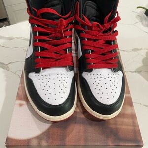 Jordan 1 retro high og blacktoe reimagined